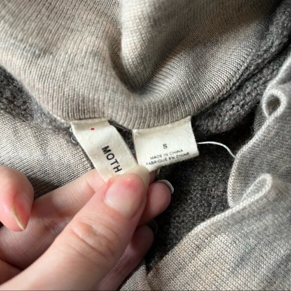 Anthropologie Moth Two Tone Alpaca Blend Sweater - Picture 7 of 7